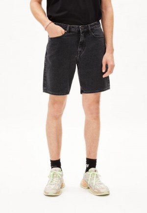 ARMEDANGELS AARVO Denim Shorts made of recycled Cotton Schwarz | ZPAR-14678