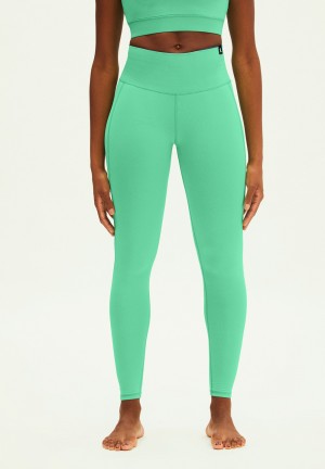 ARMEDANGELS AASANA LI Activewear Leggings made of Polyamide Mix (recycled) Bright Lime-indigo | SZNY-46051