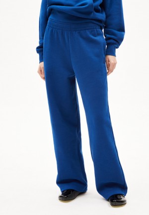 ARMEDANGELS IVAARA Sweat Pants made of Organic Cotton Blau | ZVUS-09356