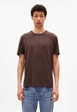 ARMEDANGELS JAAMES T-Shirt Regular Fit made of Organic Cotton Earth | YRFO-64075