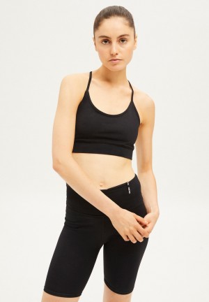 ARMEDANGELS SAATYA Activewear Bra made of Polyamide Mix (recycled) Schwarz | ZYTC-27901