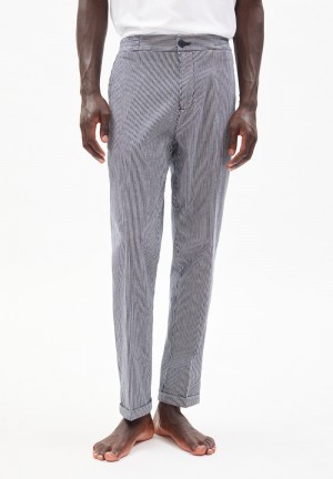 ARMEDANGELS TAAVIN STRIPED Tapered Fit Denim made of Organic Cotton Mix Streifen | OMBL-14268