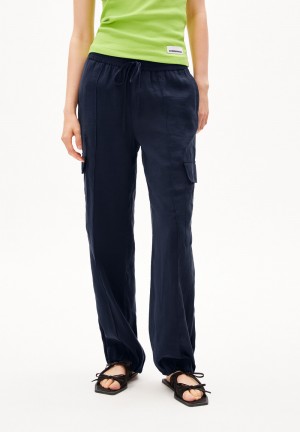 ARMEDANGELS TARAANEHAA Woven Pants made of TENCEL™ Modal Mix Night Sky | CPRS-08279