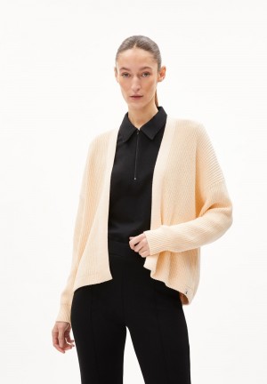 ARMEDANGELS VILDAANA Cardigan Oversized Fit made of Organic Cotton Vanilla Sky | IOSH-38269