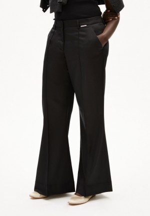 ARMEDANGELS XENNAA Woven Pants made of TENCEL™ Lyocell Mix Schwarz | CGYK-07529