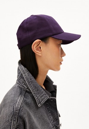 ARMEDANGELS YENAAS BOLD Cap made of Organic Cotton Blau | QSFD-12358