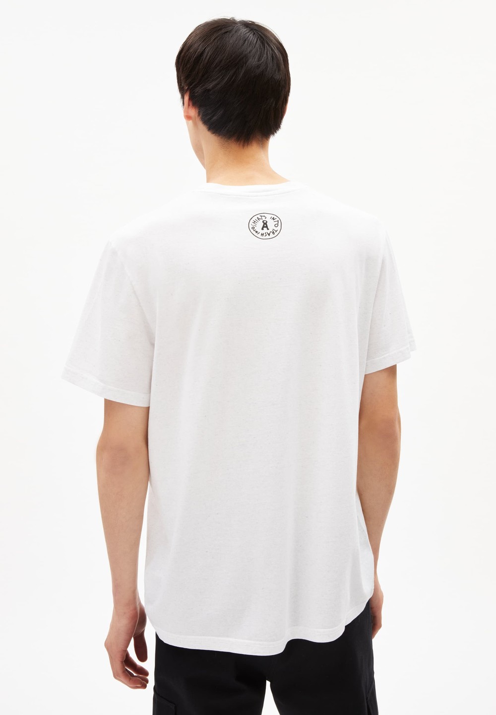 ARMEDANGELS AADO CIRCULAR Circular Tee: Trash inside Weiß | LNQX-57689