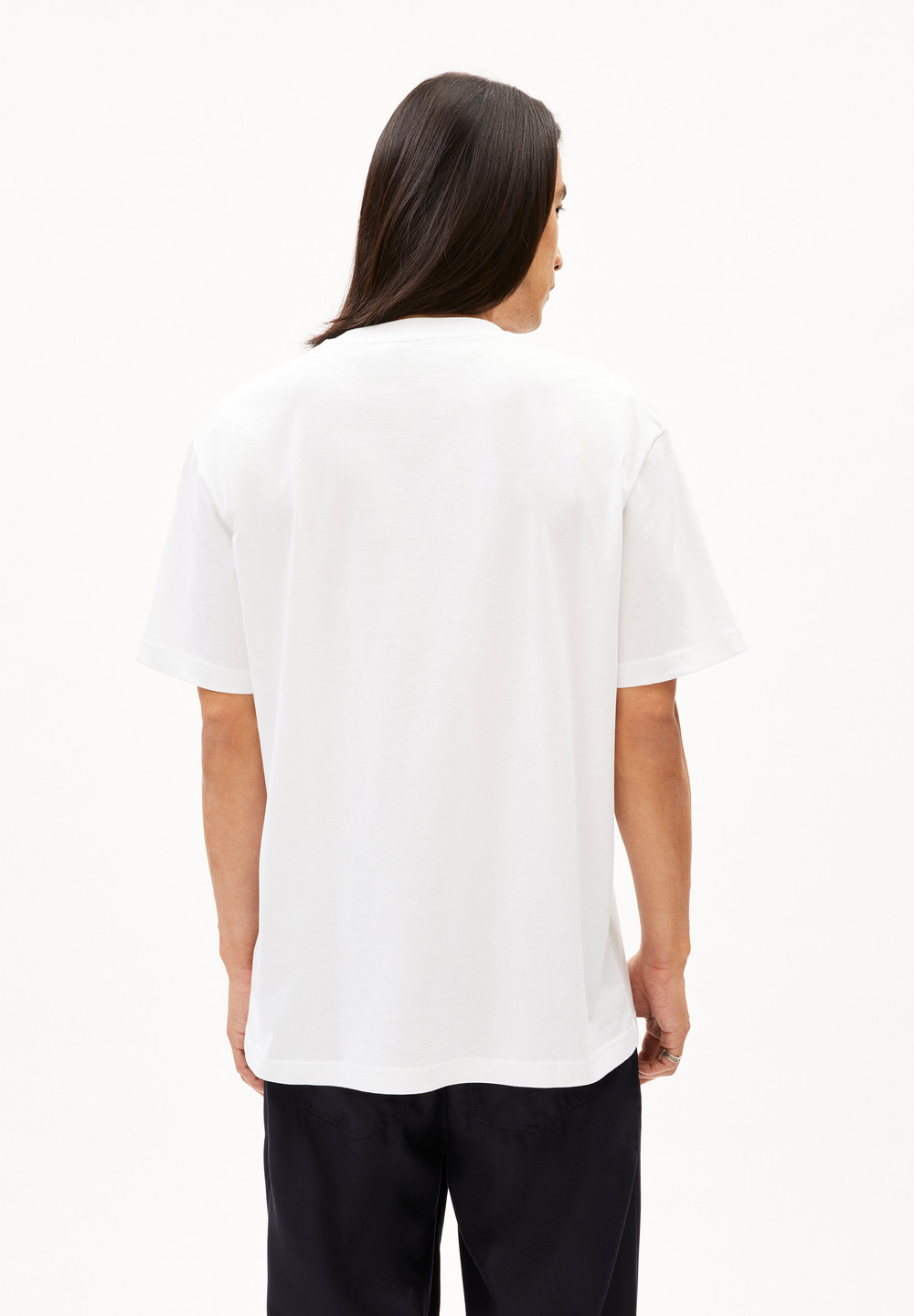 ARMEDANGELS AADRU Heavyweight T-Shirt Oversized Fit made of Organic Cotton Weiß | UHEL-93715