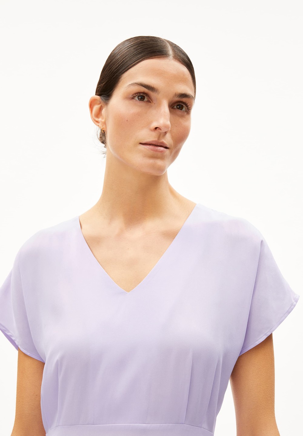 ARMEDANGELS AALBINE Woven Dress Regular Fit made of TENCEL™ Lyocell Mix Lavendel Hell | BXFP-40813