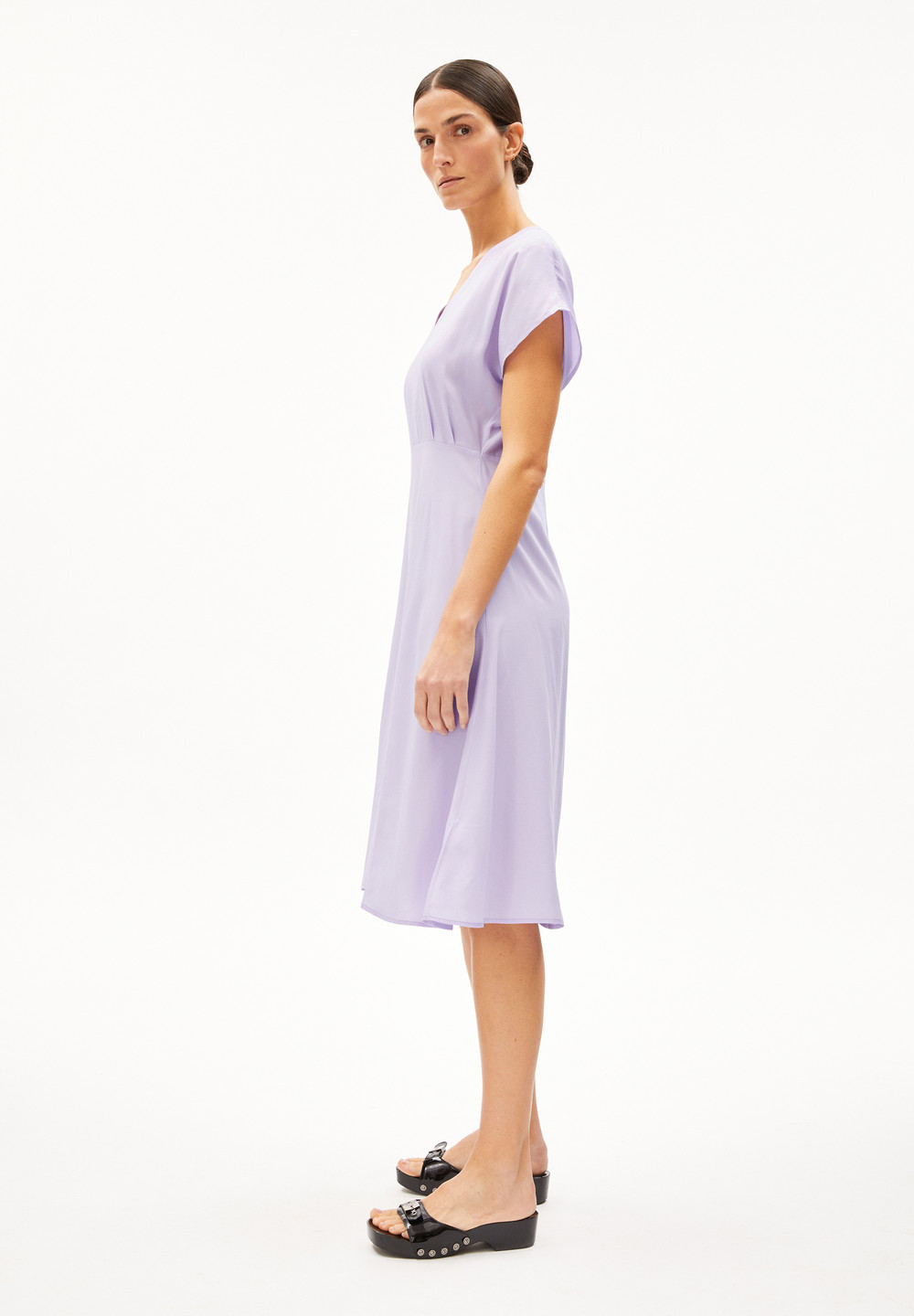 ARMEDANGELS AALBINE Woven Dress Regular Fit made of TENCEL™ Lyocell Mix Lavendel Hell | BXFP-40813