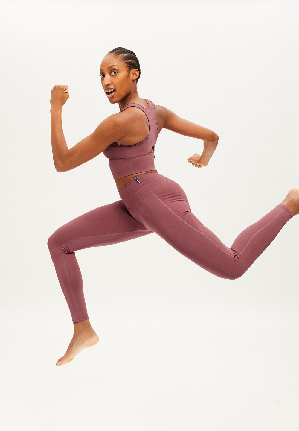 ARMEDANGELS AASANA LI Activewear Leggings made of Polyamide Mix (recycled) Rosa | DGZW-98127