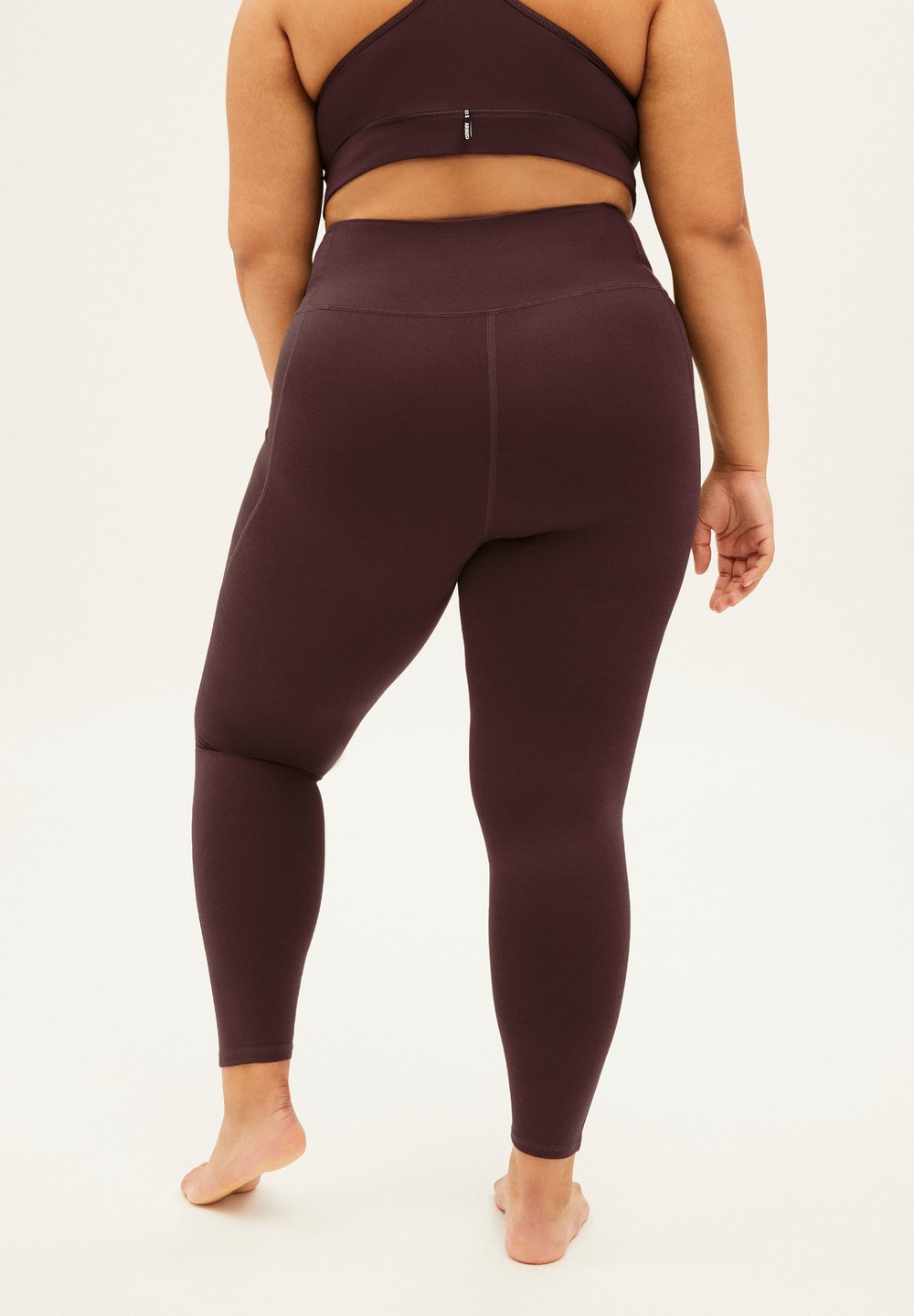 ARMEDANGELS AASANA LI Activewear Leggings made of Polyamide Mix (recycled) Fudge | EVOK-40928