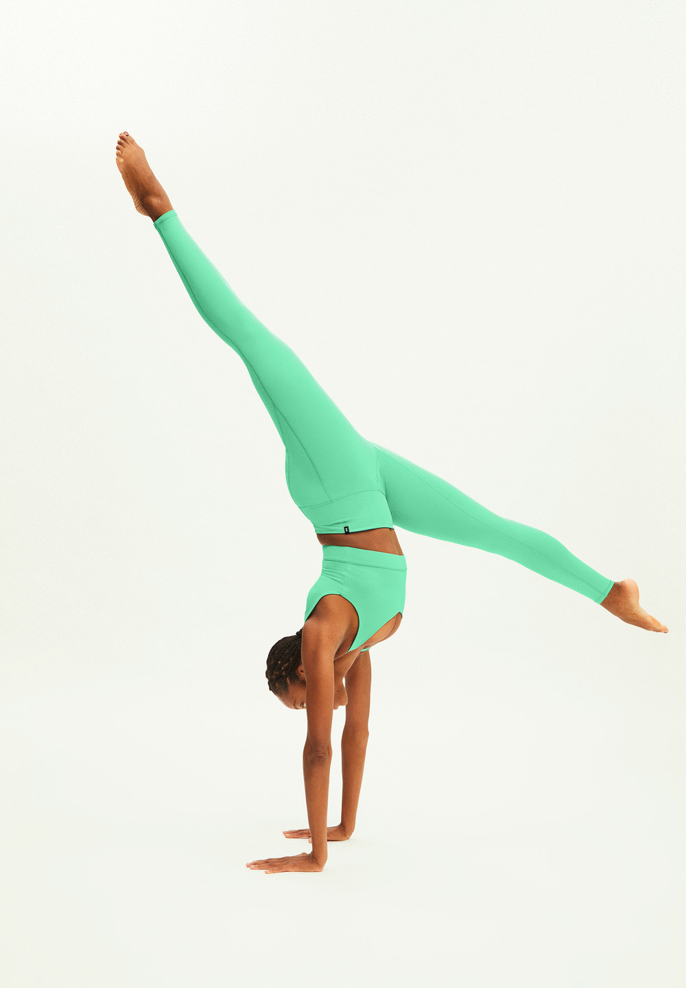 ARMEDANGELS AASANA LI Activewear Leggings made of Polyamide Mix (recycled) Bright Lime-indigo | SZNY-46051