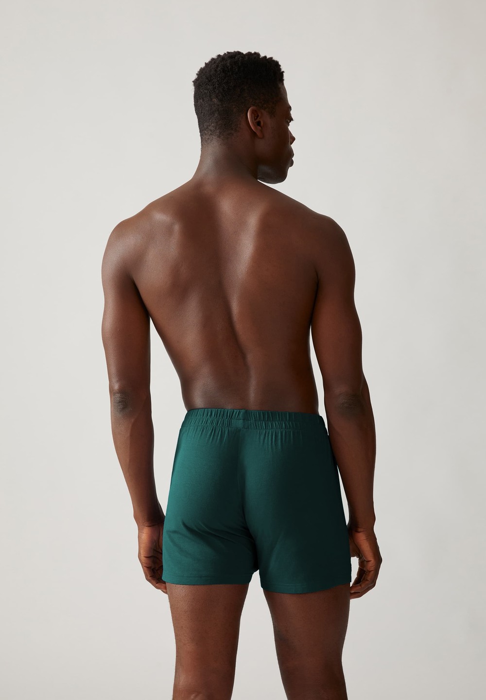 ARMEDANGELS AASKER Boxer made of TENCEL™ Modal Mix Teal Stone | SGQE-20571