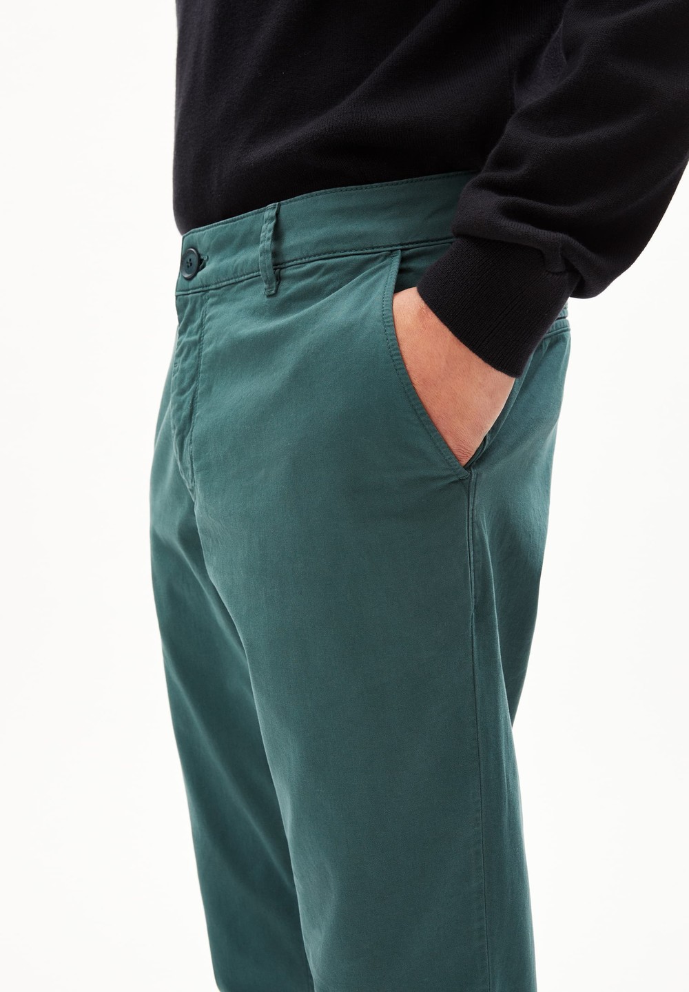 ARMEDANGELS AATHAN Chino Pants made of Organic Cotton Mix Tiefes | HFXJ-96074