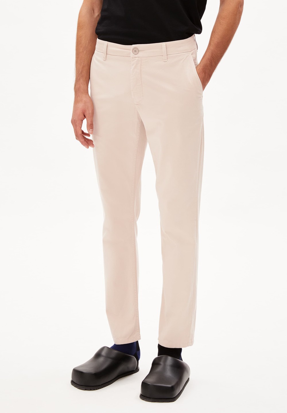 ARMEDANGELS AATHAN Chino Pants made of Organic Cotton Mix Sand Stone | TSXK-45206