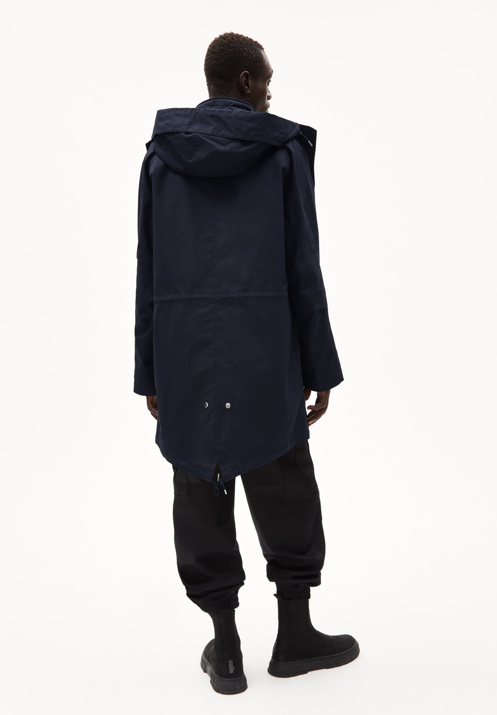 ARMEDANGELS ACAARDIA CORE Parka Relaxed Fit made of Organic Baumwoll Night Sky | YDIE-02314