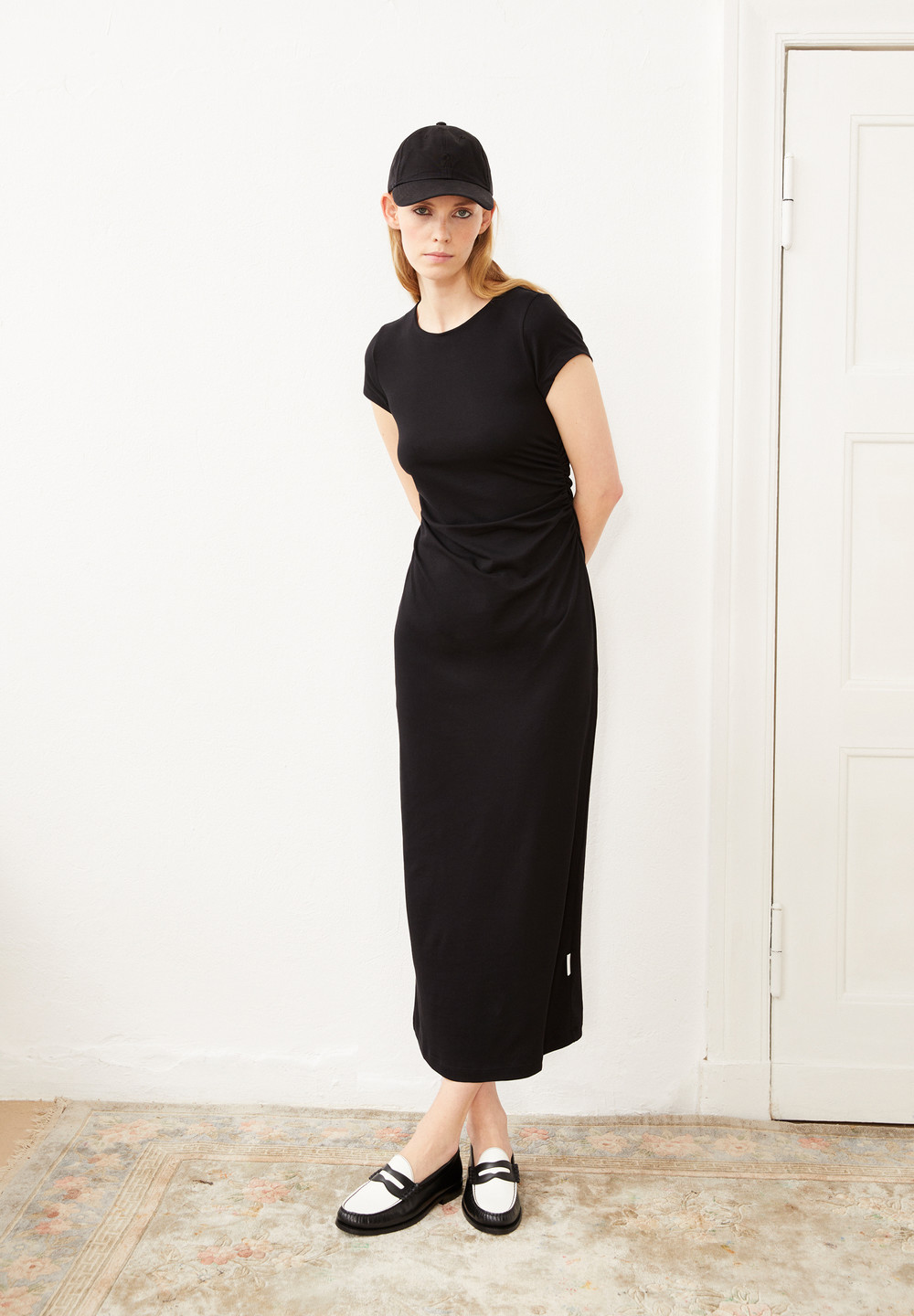 ARMEDANGELS ADAAJA Jersey Dress Slim Fit made of LENZING™ ECOVERO™ Viscose Mix Schwarz | GFQY-30718