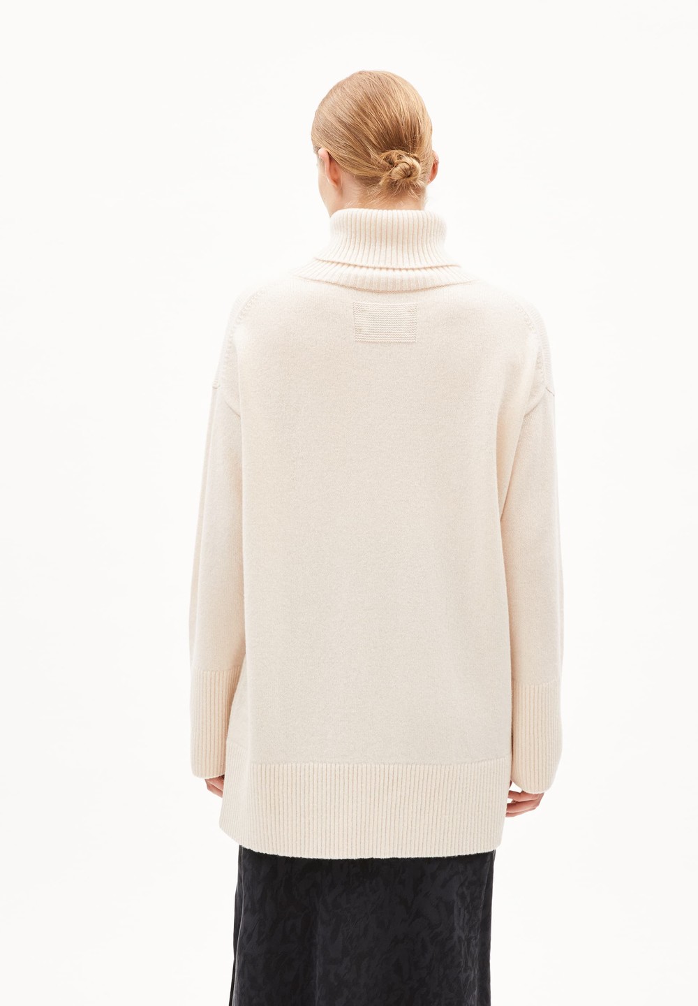 ARMEDANGELS ARDIAA ROLLNECK Sweater Loose Fit made of Organic Wool Mix Oatmilk | BSTL-93726