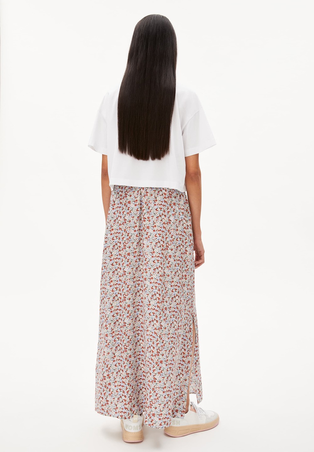 ARMEDANGELS CATRIONAA BOHEME Woven Skirt Regular Fit made of LENZING™ ECOVERO™ Mix Oatmilk | HCWG-74238