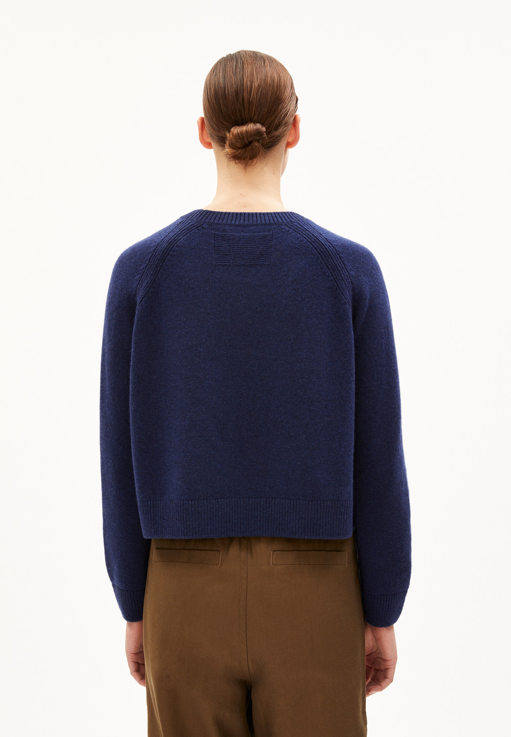 ARMEDANGELS DILIRIAA REGLANA Sweater Loose Fit made of Organic Wool Mix Tiefesblau | RBZD-70321