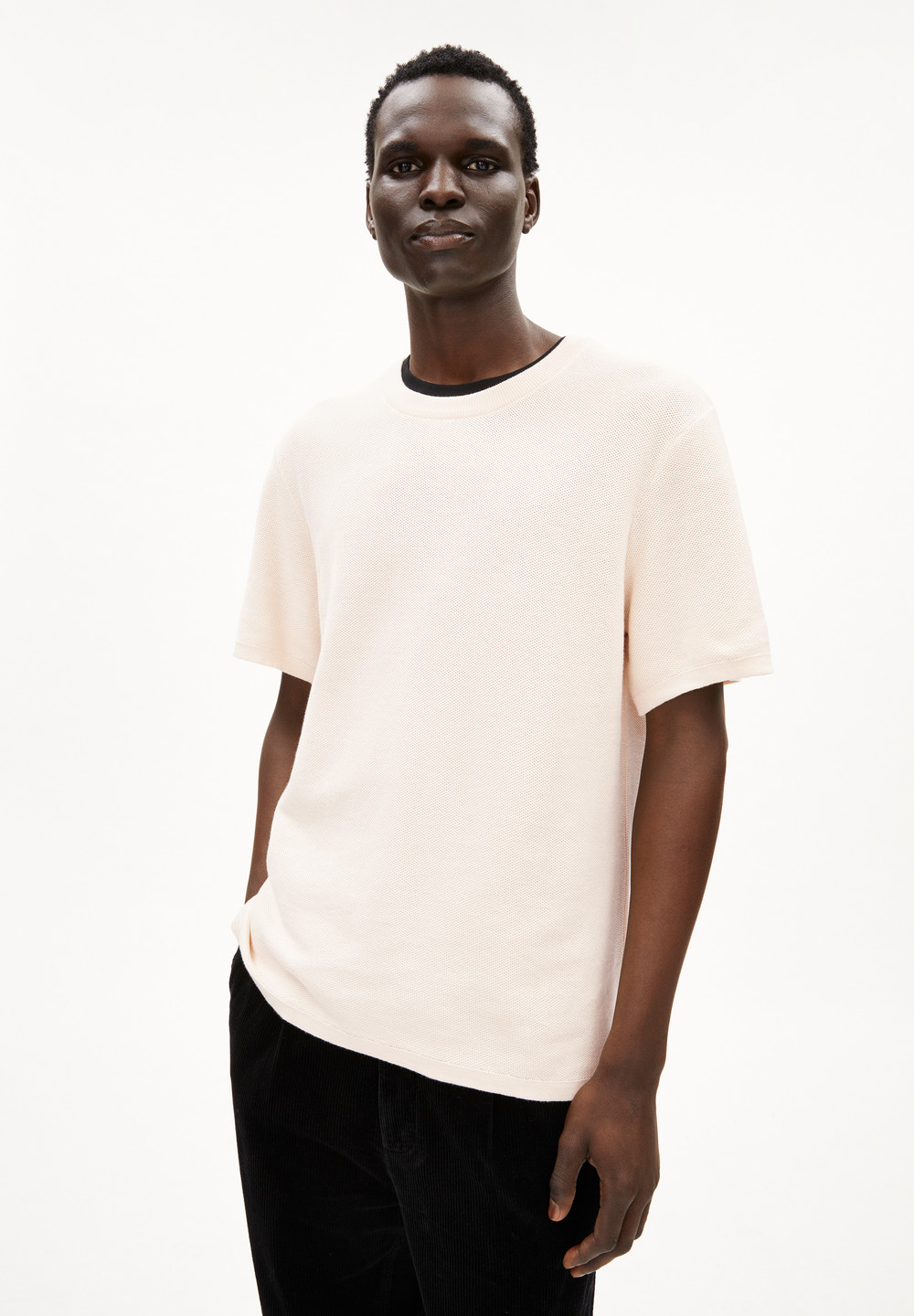 ARMEDANGELS ERWAAN T-Shirt Relaxed Fit made of Organic Cotton Oatmilk | XZGM-53810