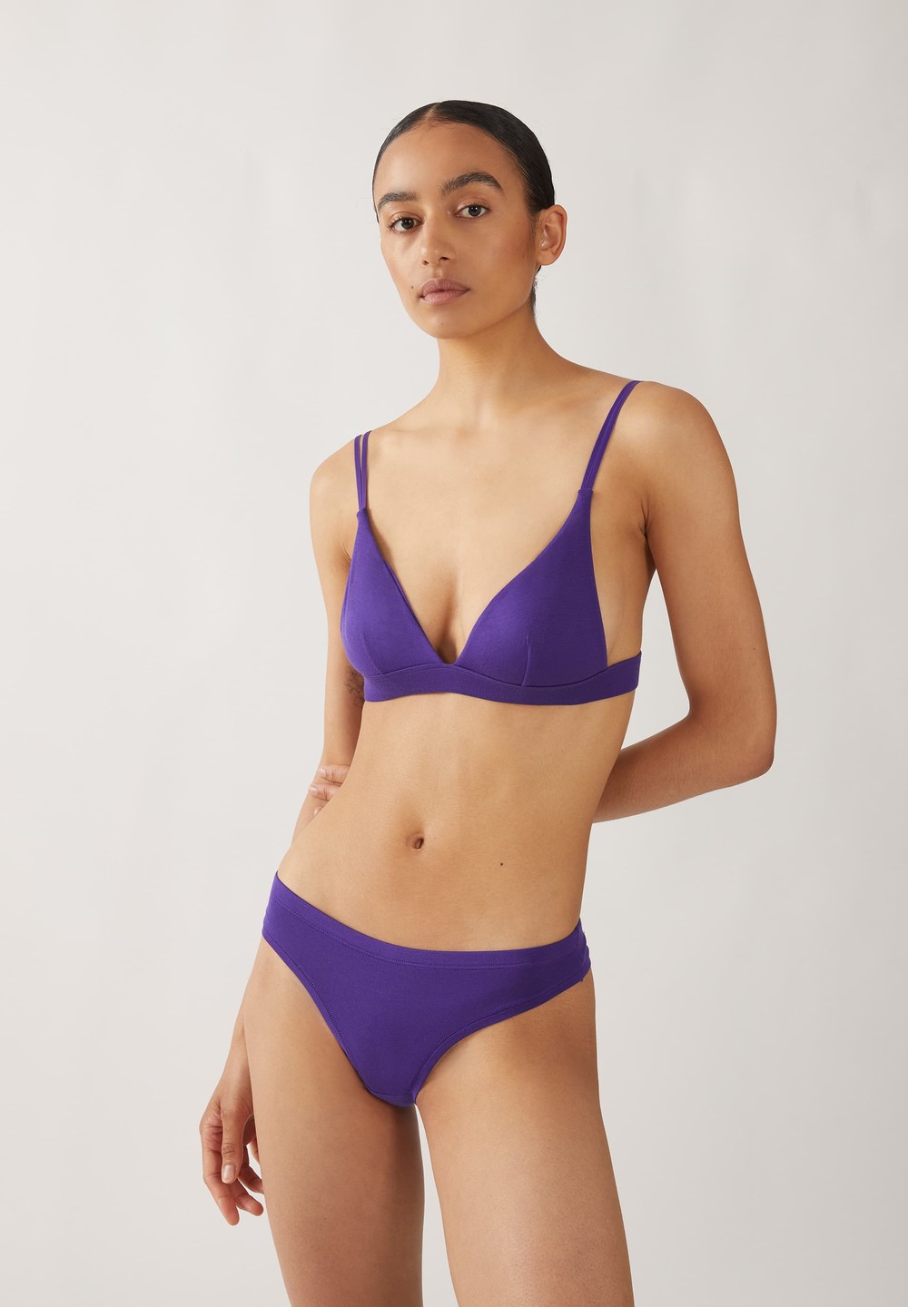 ARMEDANGELS FAARA String made of TENCEL™ Modal Mix Indigo | DLTP-48521