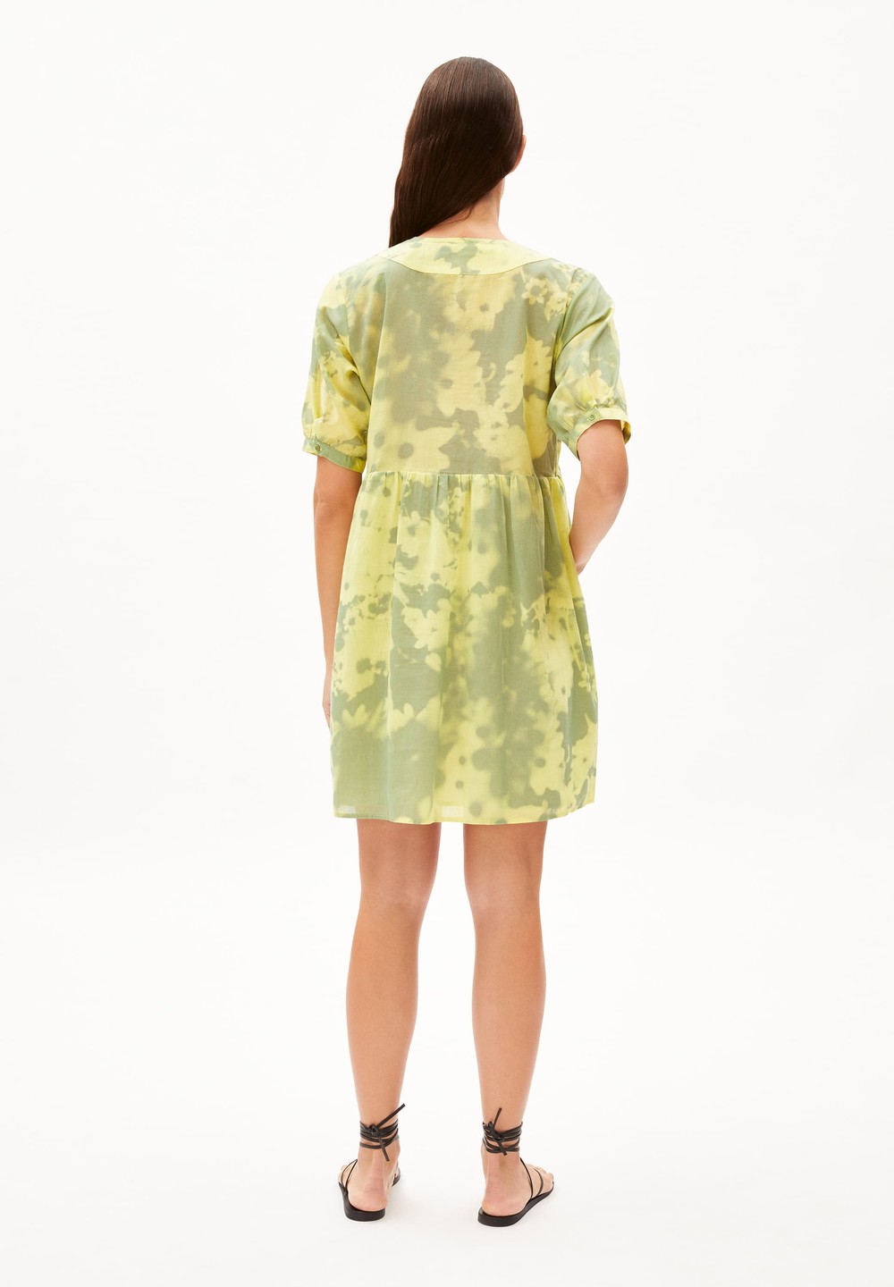 ARMEDANGELS FLORINDAA BLOMMAA Woven Dress Relaxed Fit made of Organic Cotton Hell | EPCT-79186