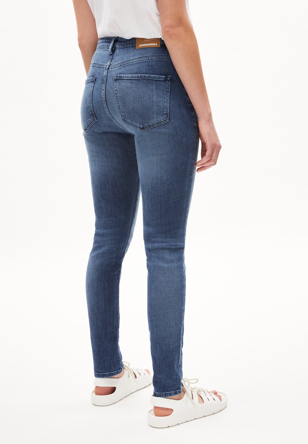 ARMEDANGELS INGAA Jeans Skinny Leg High Waist Organic Cotton Mix X-Stretch Waschen | OUQM-50843