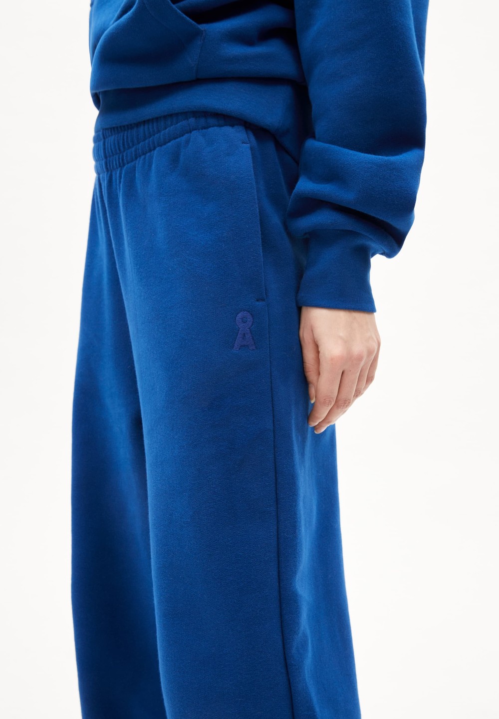 ARMEDANGELS IVAARA Sweat Pants made of Organic Cotton Blau | ZVUS-09356