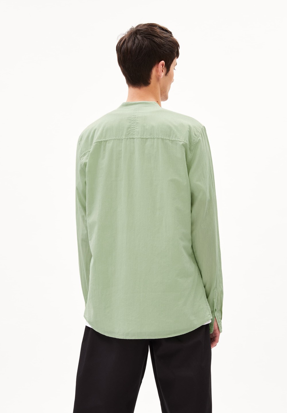 ARMEDANGELS JAACKO Shirt made of Organic Cotton Grün | QEYD-76192