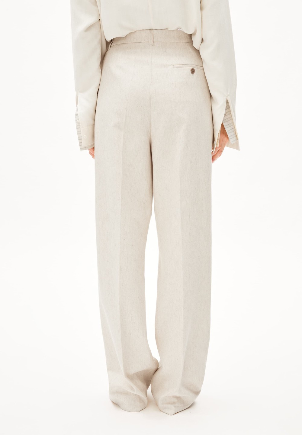 ARMEDANGELS JUMAA STRAIGHT LINO Woven Pants made of Linen-Mix Linen | WSRC-58714