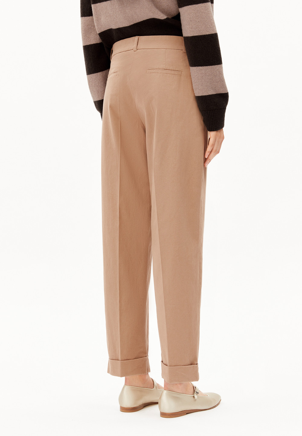 ARMEDANGELS KAADWI Chino Pants made of Organic Cotton Mix Cinnamon Dust | XULS-34652