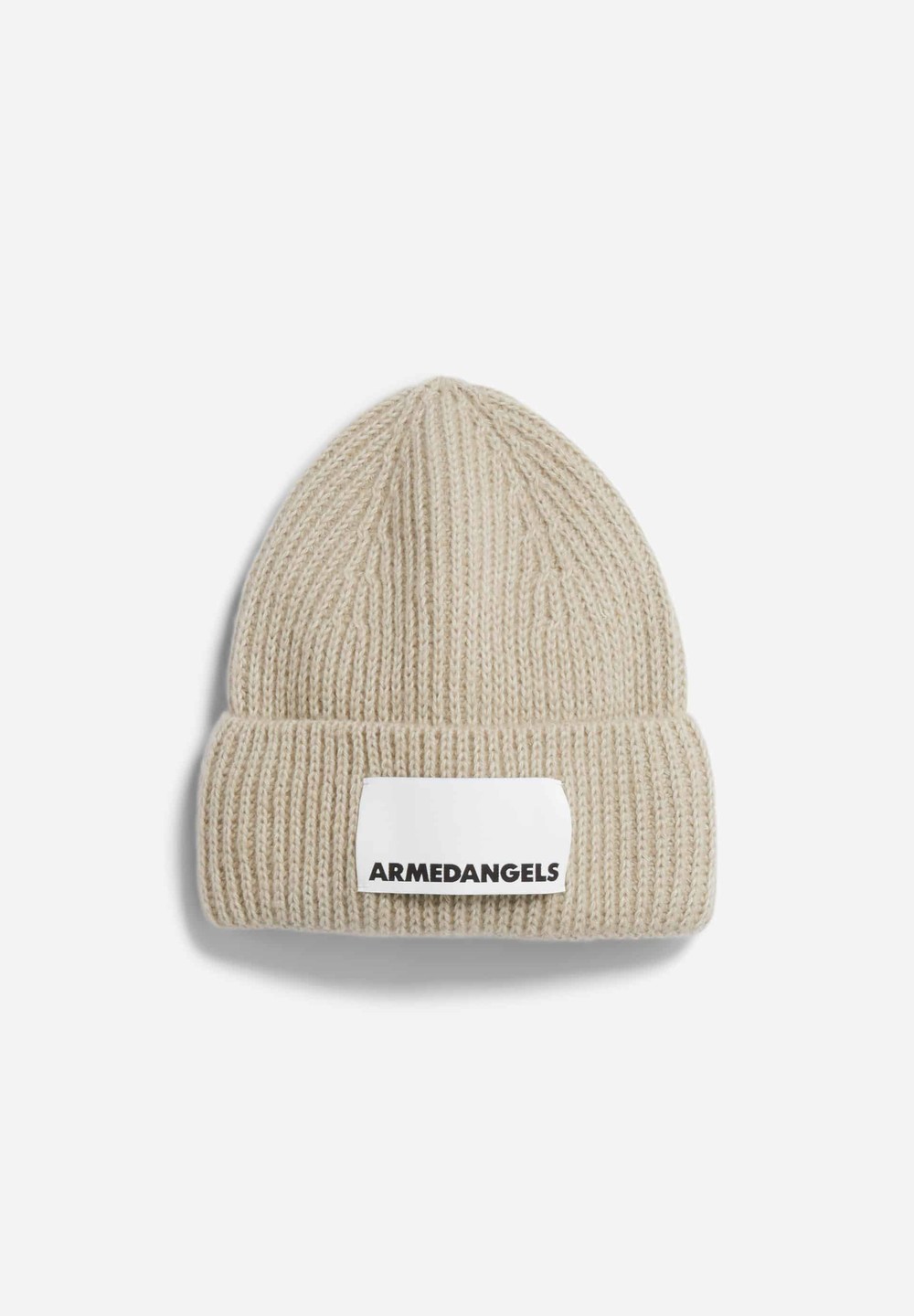 ARMEDANGELS KAYAAS SOFT Beanie made of Merino-Wool Mix Gravel | FEUJ-24507