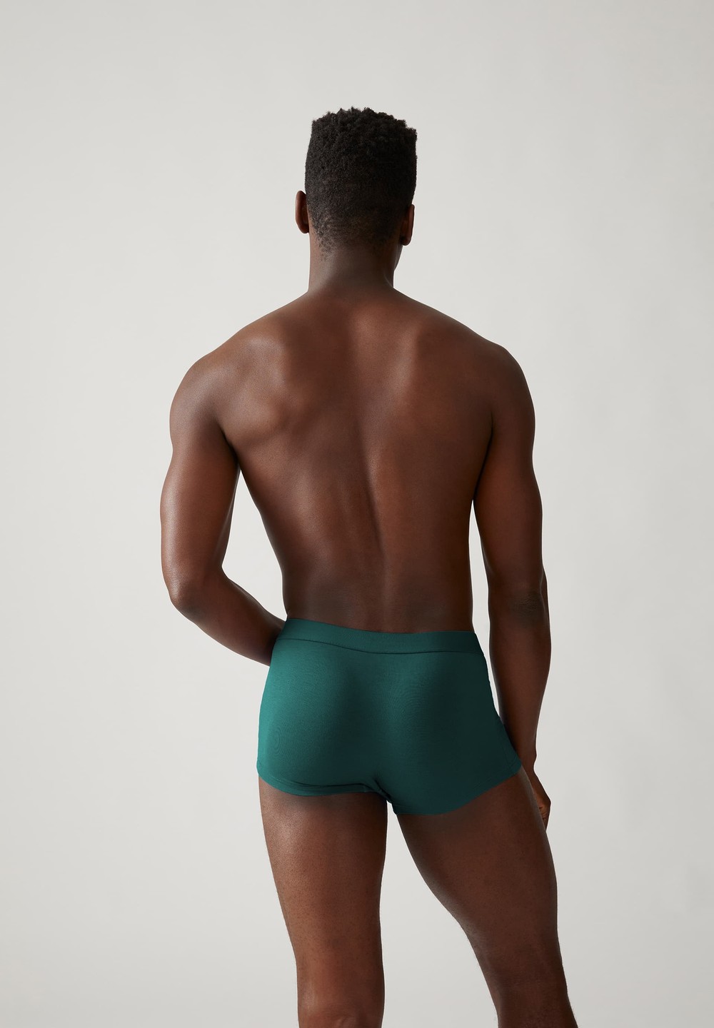 ARMEDANGELS KLAAUS Boxer made of TENCEL™ Modal Mix Teal Stone | GHUD-35947