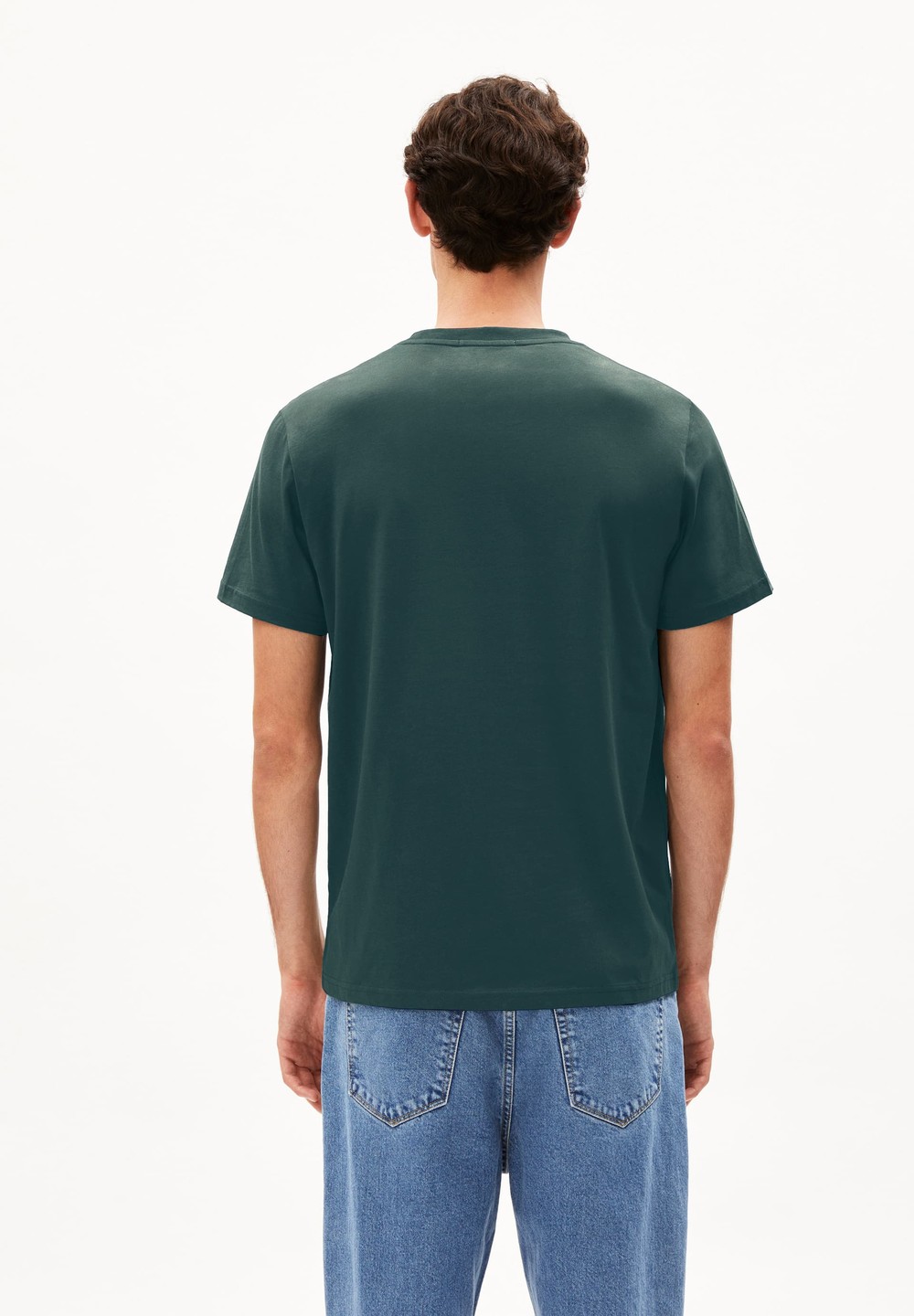 ARMEDANGELS LAARON Heavyweight T-Shirt Relaxed Fit made of Organic Cotton Tiefes | GDOS-30942