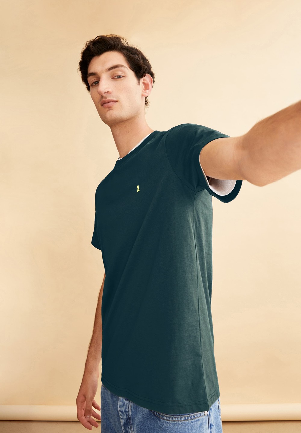 ARMEDANGELS LAARON Heavyweight T-Shirt Relaxed Fit made of Organic Cotton Tiefes | GDOS-30942