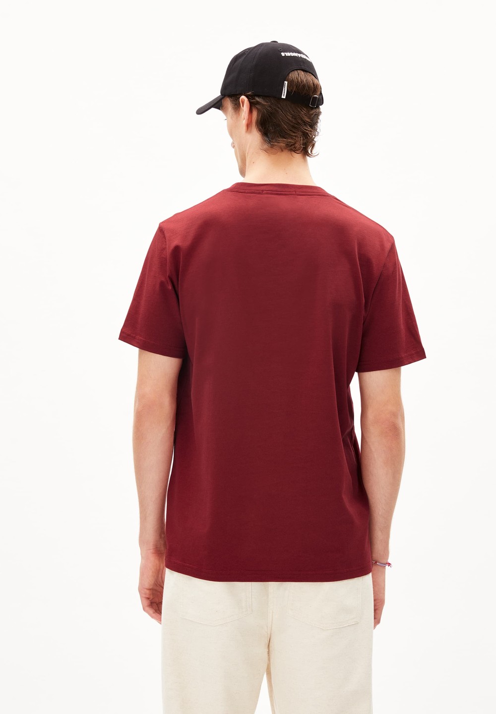 ARMEDANGELS LAARON Heavyweight T-Shirt Relaxed Fit made of Organic Cotton Dunkel | LNAB-28367