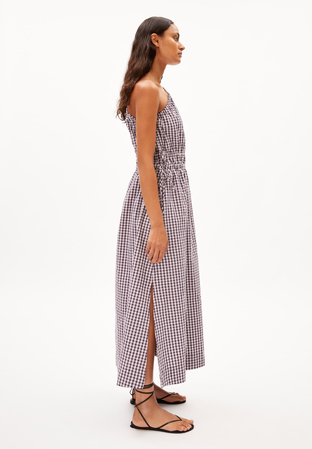 ARMEDANGELS LILIJAA VICHI Woven Dress Regular Fit made of Organic Cotton Blau | FHVZ-51728