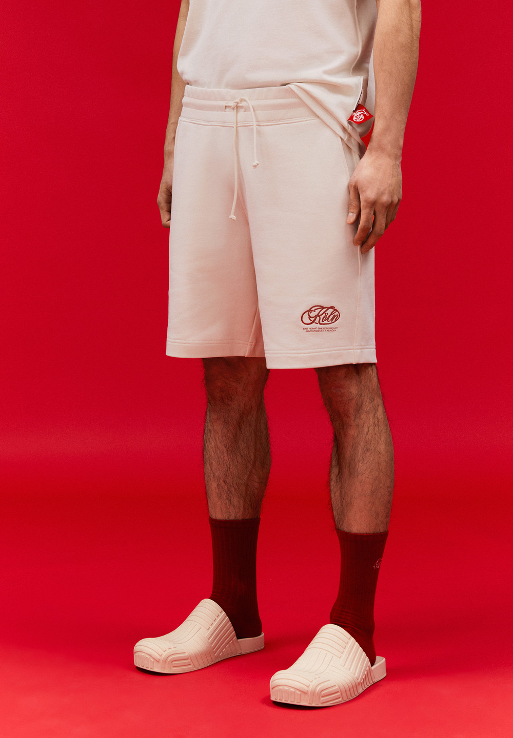 ARMEDANGELS MAARCO FC Shorts made of Organic Cotton Oatmilk | DSUX-16548