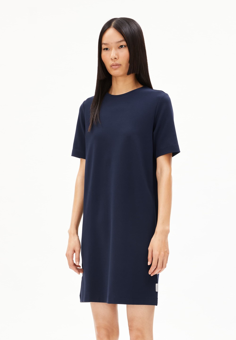 ARMEDANGELS MAARILIANA Jersey Dress Regular Fit made of LENZING™ ECOVERO™ Viscose Mix Night Sky | ONDB-73492