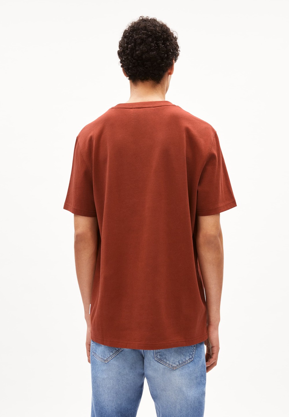 ARMEDANGELS MAARKOS Heavyweight T-Shirt Relaxed Fit made of Organic Cotton Mix Dunkel | RCAG-97245