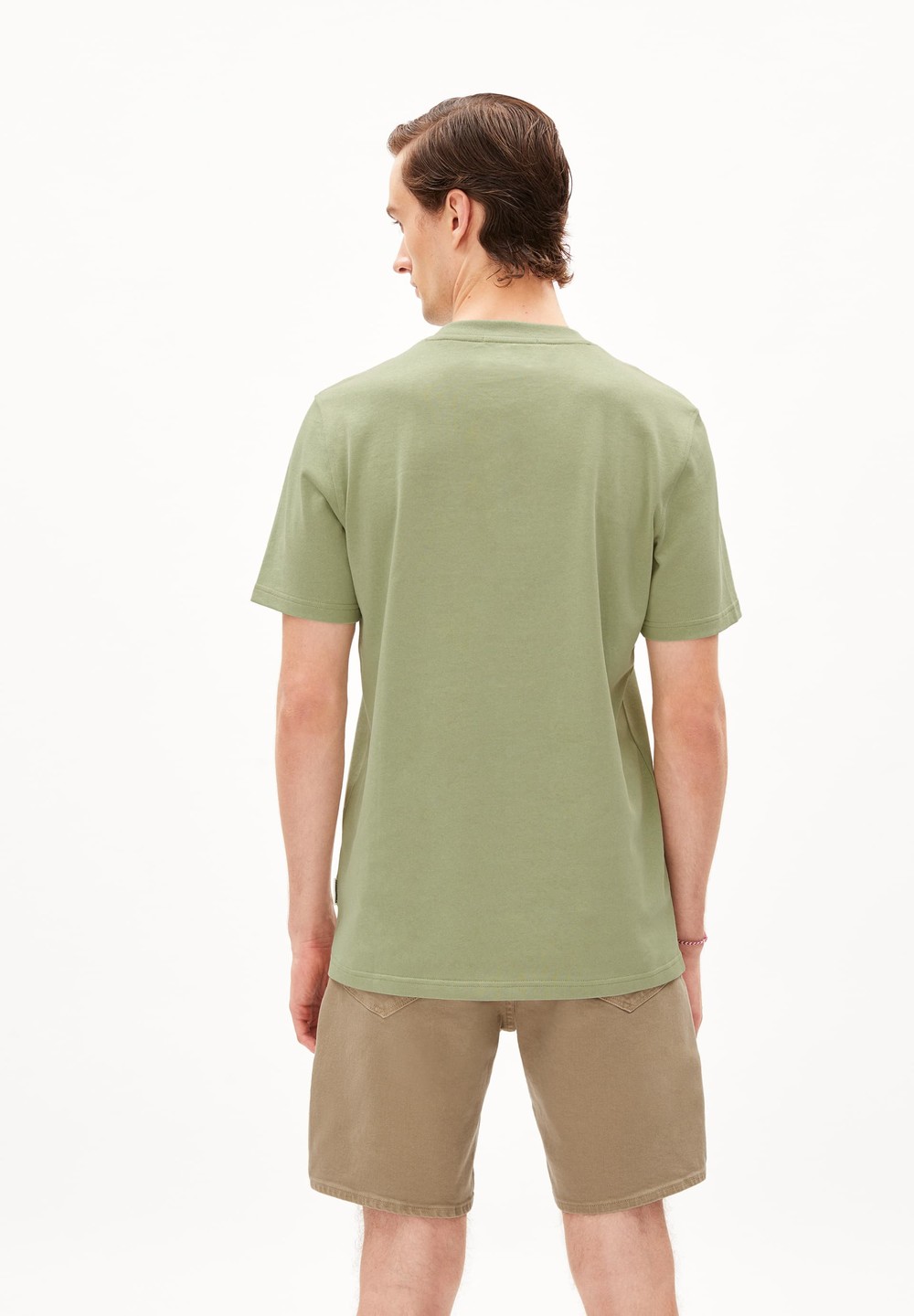 ARMEDANGELS MAARKOS Heavyweight T-Shirt Relaxed Fit made of Organic Cotton Mix Hell | TVEX-94710