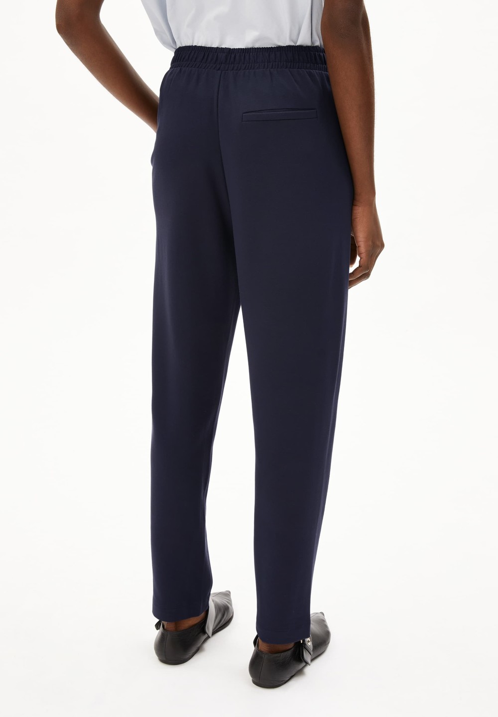 ARMEDANGELS MAGDAALENA Jersey Pants made of LENZING™ ECOVERO™ Mix Night Sky | HTIG-79468