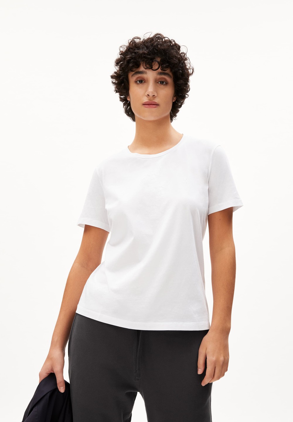 ARMEDANGELS MARAA LANAA T-Shirt Regular Fit made of Organic Cotton Weiß | MQPX-81430