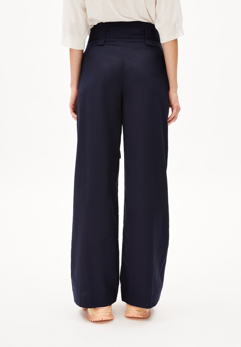 ARMEDANGELS MORENAAJA Woven Pants made of Organic Cotton Night Sky | ZCKW-46513