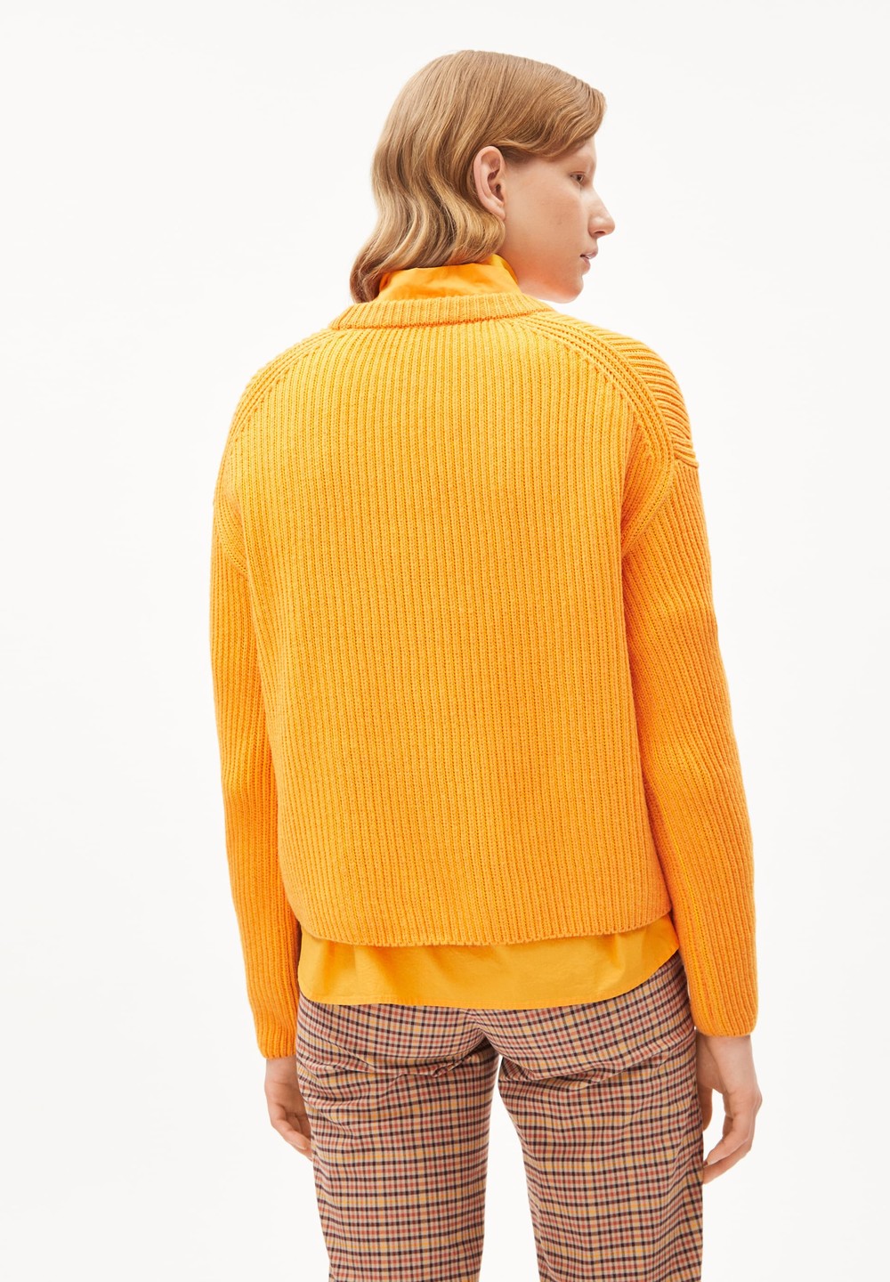 ARMEDANGELS NAARUKO Sweater Oversized Fit made of Organic Cotton Mix Sunset | RCXQ-08156