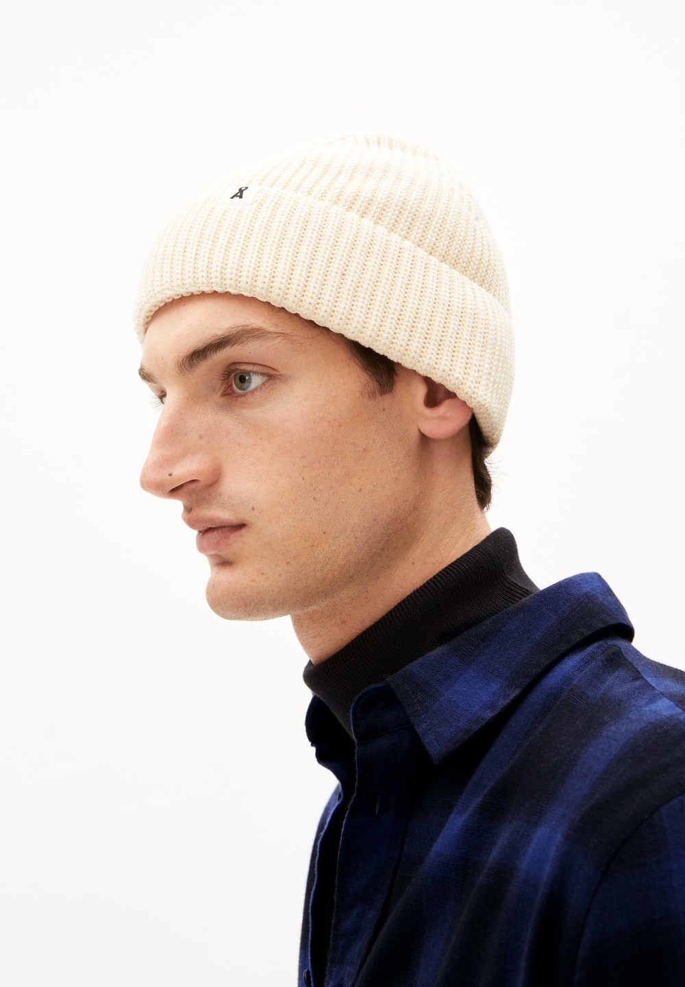 ARMEDANGELS NILDAAO COTTON Beanie made of Organic Cotton Oatmilk | AKFX-81659