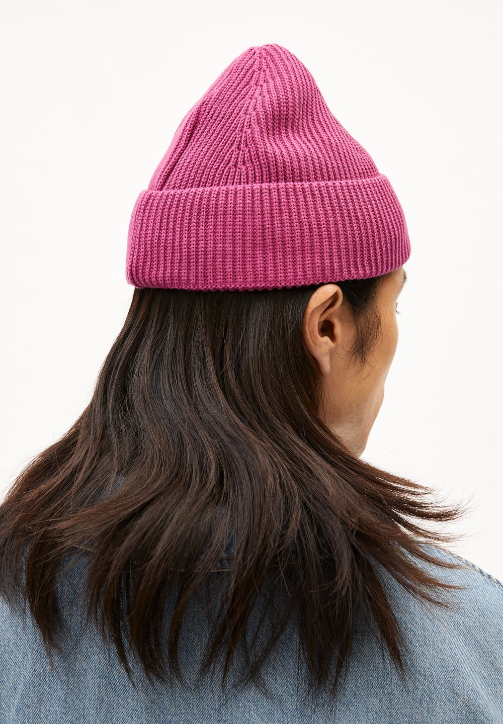 ARMEDANGELS NILDAAO COTTON Beanie made of Organic Cotton Crushed Berry | DLUZ-96234