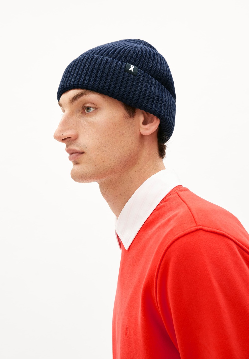 ARMEDANGELS NILDAAO COTTON Beanie made of Organic Cotton Night Sky | BWMA-12679